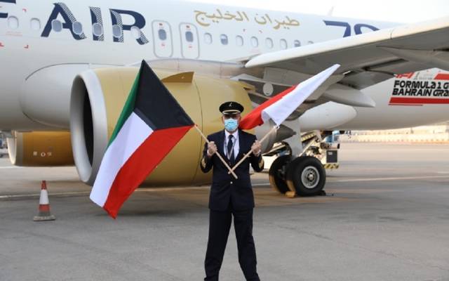 "طيران الخليج" تعلن استئناف رحلاتها إلى الكويت