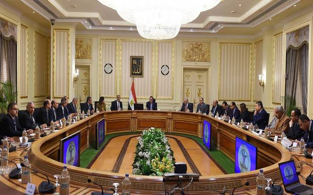 خلال احدى اجتماعات الحكومة المصرية - أرشيفية