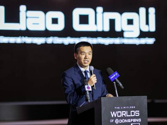 لياو تشينغلي المدير العام للمقر الإقليمي لأفريقيا بشركة دونج فينج الصينية