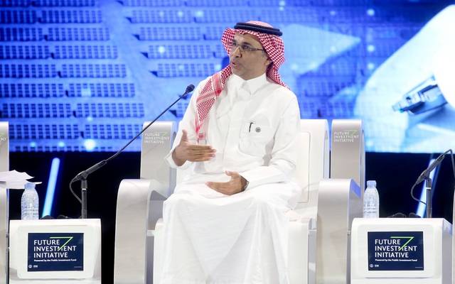 الرئيس التنفيذي لمجموعة الاتصالات السعودية ناصر الناصر خلال "مبادرة مستقبل الاستثمار"