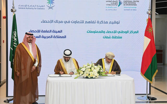 جانب من توقيع الاتفاقية