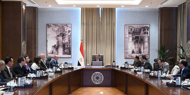 اجتماع مجلس الوزراء المصري