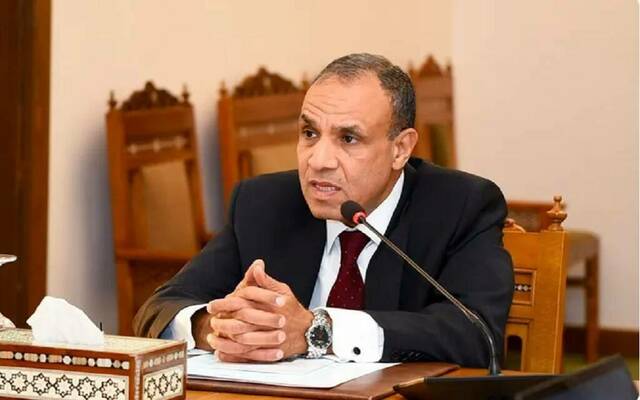بدر عبدالعاطي وزير الخارجية والهجرة المصري