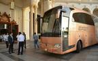 حافلة تابعة للشركة السعودية للنقل الجماعي "سابتكو"
