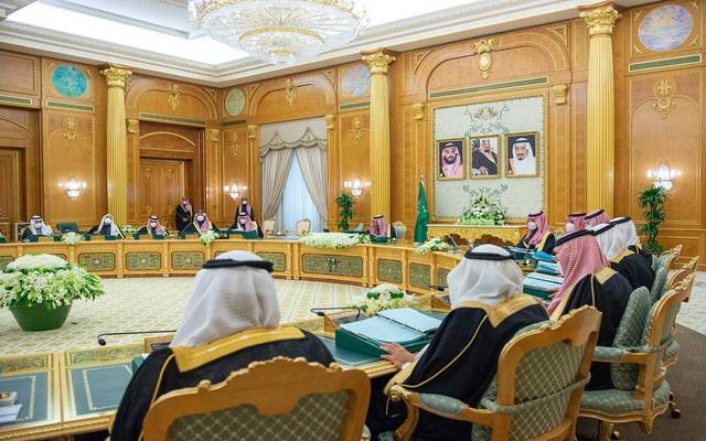 جانب من اجتماع مجلس الوزراء السعودي بمقر المجلس بالعاصمة الرياض