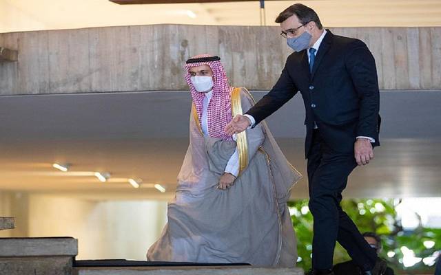 السعودية والبرازيل تبحثان الارتقاء بالعلاقات بكافة المجالات والقضايا الإقليمية