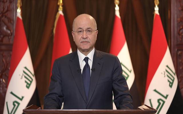 الرئيس العراقي يضع خارطة طريق لمعالجة الأوضاع بالبلاد