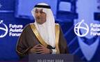 صالح بن ناصر الجاسر وزير النقل والخدمات اللوجستية خلال مؤتمر مستقبل الطيران بالرياض