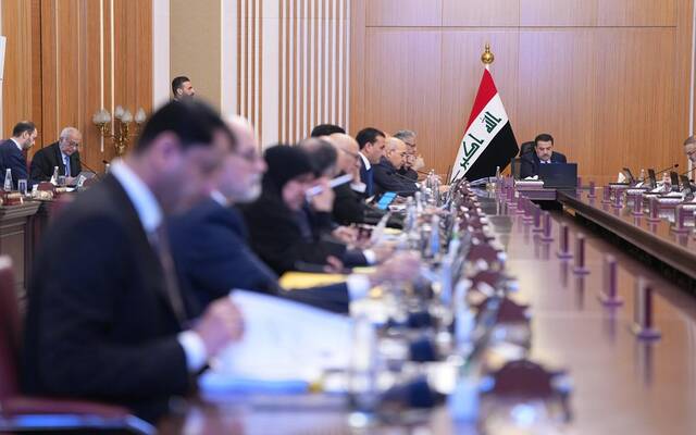 اجتماع الحكومة العراقية برئاسة محمد شياع السوداني