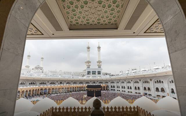 المسجد الحرام في مكة المكرمة - أرشيفية