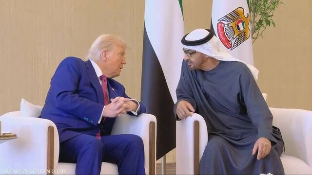ترامب والشيخ محمد بن زايد