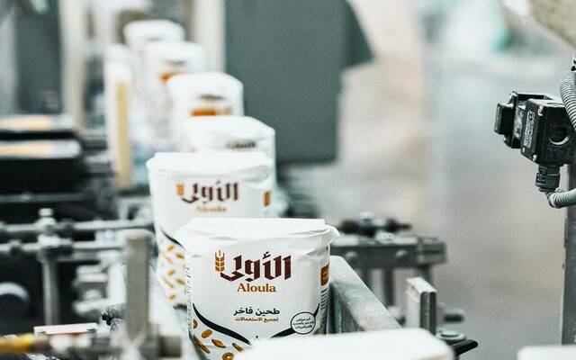 خط إنتاج تابع لشركة المطاحن الأولى- أرشيفية