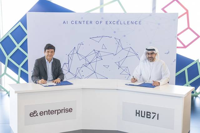 Hub71 partners with e& enterprise to launch 1st AI CoE in UAE