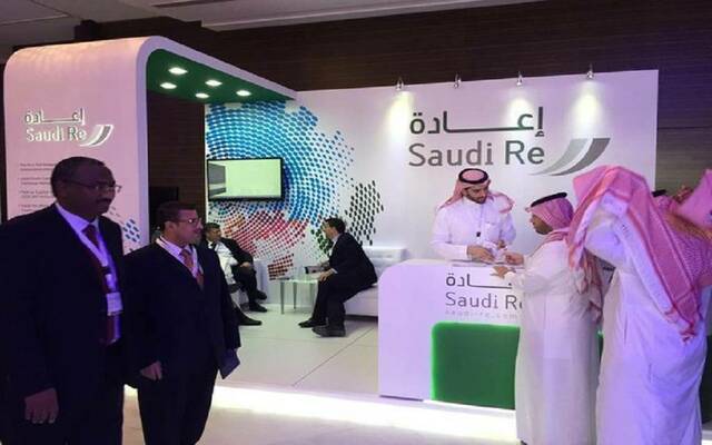 جناح الشركة السعودية لإعادة التأمين (الإعادة السعودية) بأحد المعارض