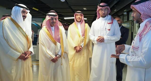 جانب من الزيارة