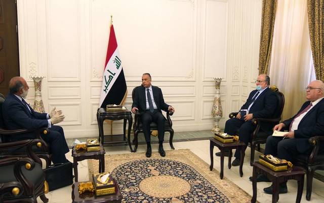 Iraqi Prime Minister discusses economic reform efforts with a representative of the World Bank mission