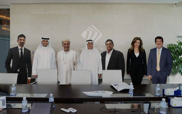 جانب من توقيع الاتفاقية - الصورة من البيان الصحفي