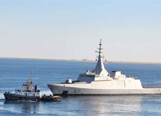 وحدات من القوات البحرية المصرية