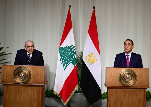 رئيس الوزراء: الشركات المصرية مستعدة لمشاركة لبنان بخبراتها في التنمية