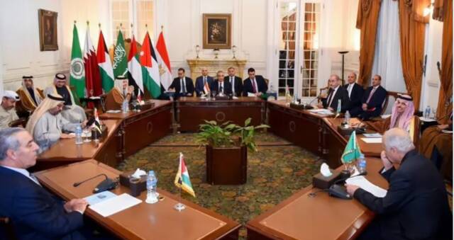 اجتماع السداسية العربية التشاوري