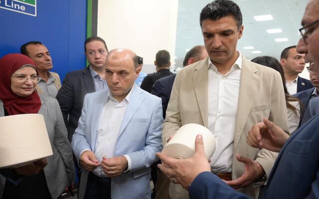 المهندس خالد هاشم وزير الصناعة المصري