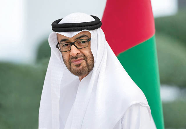 الشيخ محمد بن زايد آل نهيان رئيس ادولة الإمارات