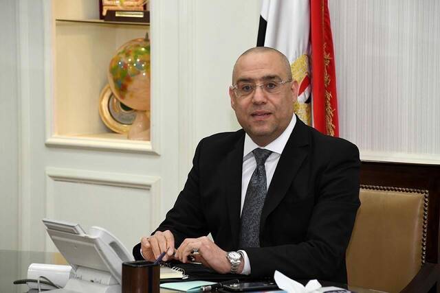عاصم الجزار وزير الإسكان والمرافق والمجتمعات العمرانية المصري