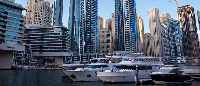 عدد المراسي البحرية المتاحة في إمارة دبي بلغ 20 مرسى