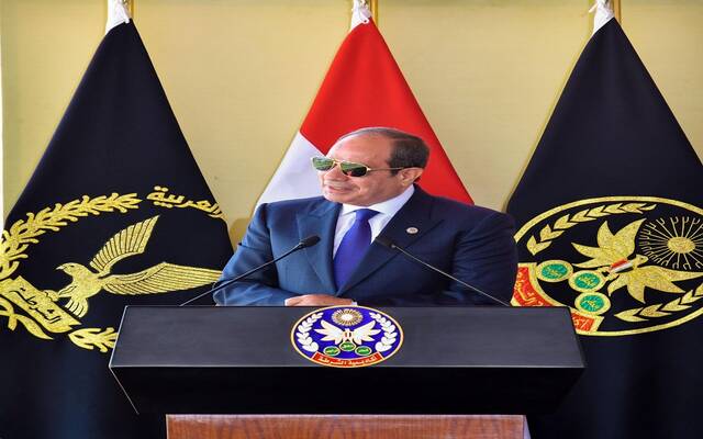 الرئيس المصري عبد الفتاح السيسي