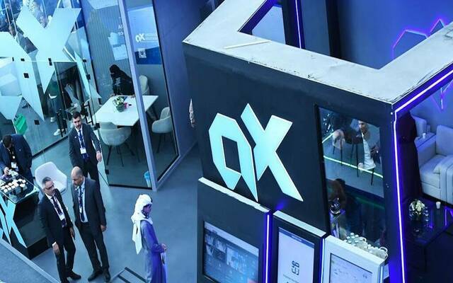 جناح شركة الحلول المتسارعة للاتصالات وتقنية المعلومات بإحدى الفعاليات