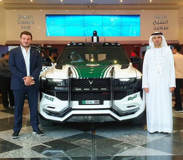 In pictures...New police vehicle 'BEAST PATROL' unveiled at GITEX 2018