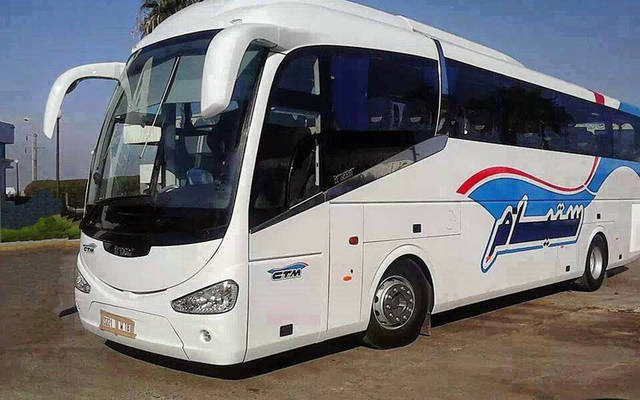 إحدى حافلات الشركة المغربية للنقل "ستيام"