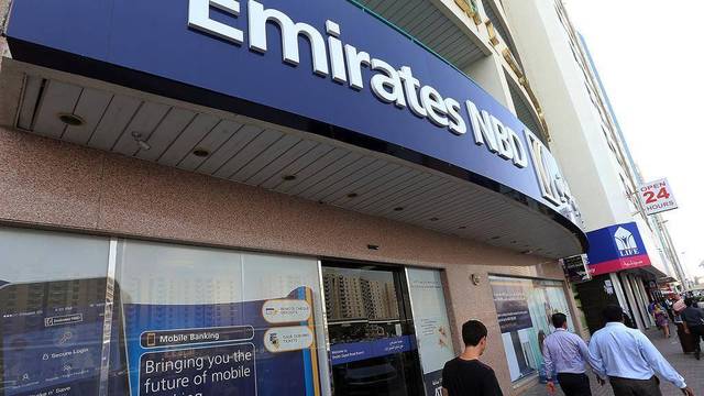 Emirates NBD  rose by 5.05% to AED 11.45