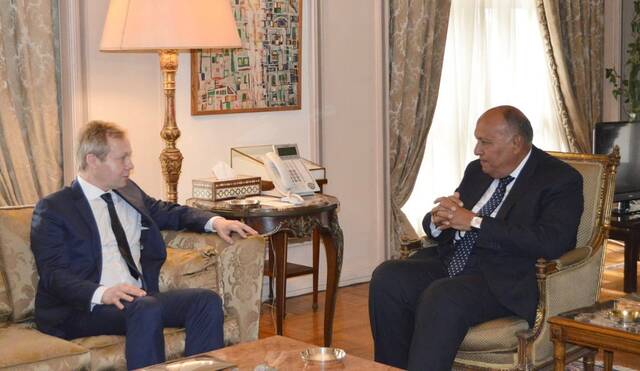 وزير الخارجية المصري يحذّر من التداعيات الخطيرة لاستمرار التصعيد في فلسطين