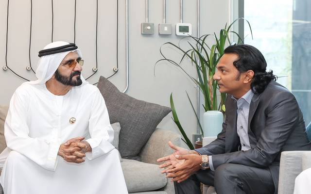 حاكم دبي يلتقي صاحب ثالث صفقة مليارية في قطاع التكنولوجيا