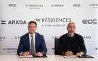Ahmed Alkhoshaibi, Group CEO of Arada and Kamal Farah, Director, ECC.