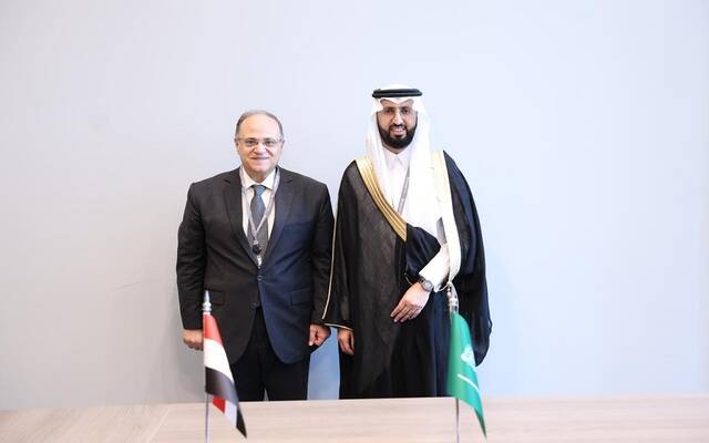 الدكتورعلي الغمراوي رئيس هيئة الدواء المصرية مع الدكتورهشام الجضعي الرئيس التنفيذي للهيئة العامة للغذاء والدواء السعودية