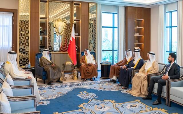 ولي عهد البحرين: القطاع الخاص شريك حيوي وفاعل في رفد مسارات التنمية