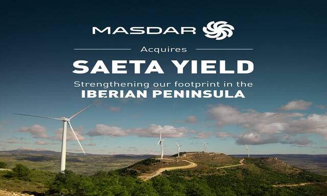 Masdar fully acquires Saeta to reinforce footprint in Iberian Peninsula