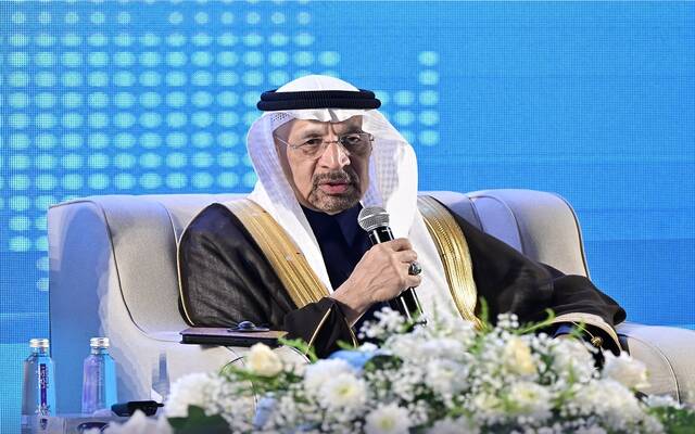 وزير الاستثمار، خالد بن عبدالعزيز الفالح، أرشيفية
