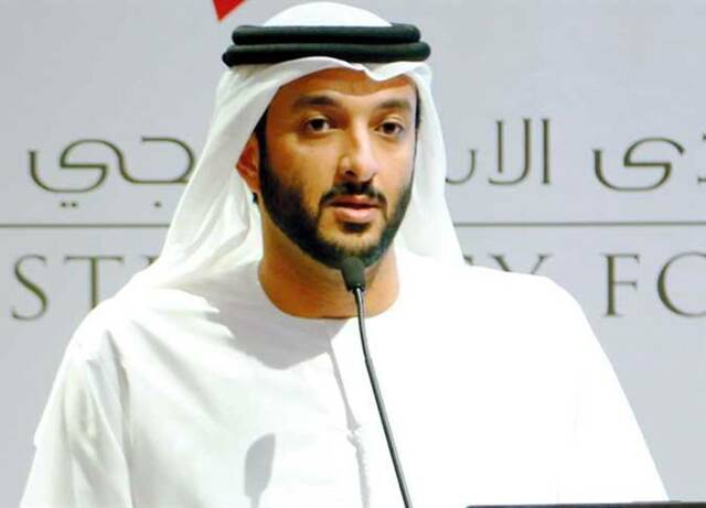عبدالله بن طوق المري وزير الاقتصاد والسياحة