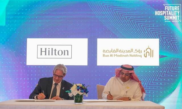 Rua Al Madinah, Hilton ink deal to open 3 hotels