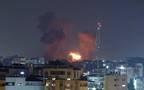 طائرات حربية إسرائيلية تقصف عددا من المواقع في مدينة غزة
