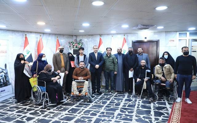 وزير العمل العراقي يوجه بشمول جرحى وزارة الداخلية بخدمات الوزارة