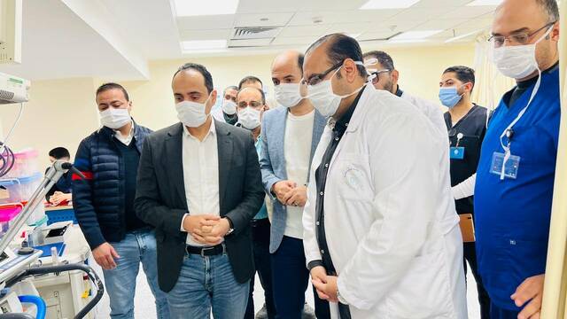 جانب من الزيارة