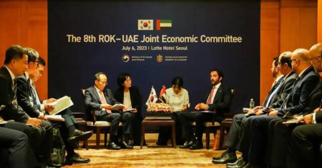 UAE, South Korea to foster economic cooperation in 11 strategic sectors