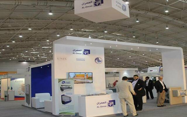 جناح شركة العمران للصناعة والتجارة بإحدى الفعاليات
