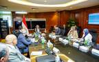 أحمد رستم وزير التخطيط وأكرم الجوهري رئيس الجهاز المركزي للتعبئة العامة والإحصاء