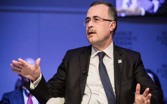 أمين الناصر رئيس شركة أرامكو السعودية وكبير الإداريين التنفيذيين - أرشيفية