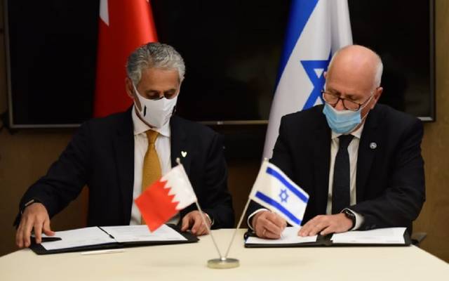 صادرات البحرين واتحاد غرفة التجارة الإسرائيلي يوقعان اتفاقية تعاون